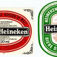 ALT ! Bieretiketten Heineken France Schiltigheim Frankreich