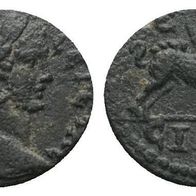 Römisches Kaiserreich Kleinbronze AE "CARACALLA (196-217)"