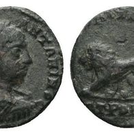 Römisches Kaiserreich Bronze AE "Antonius IV, Elagabalus (218-222)" 2,73 g.