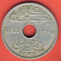 Ägypten 10 Milliemes 1917 H
