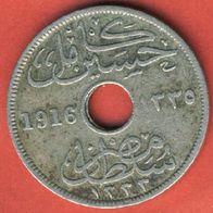 Ägypten 10 Milliemes 1916