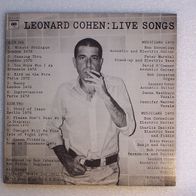 Leonard Cohen - Live Songs, LP - Columbia 1973