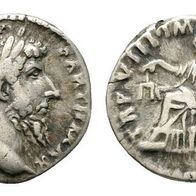 Römisches Kaiserreich Silber Denar 3,51 g "LUCIUS VERUS" (161-169)"