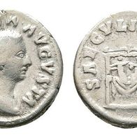 Römisches Kaiserreich Silber Denar 3,00 g "Faustina Minor" (gest. 176)"