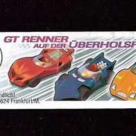 Ü - Ei Beipackzettel GT Rennen a. d, Überholspur 706 182