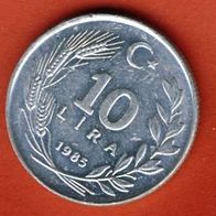 Türkei 10 Lira 1985
