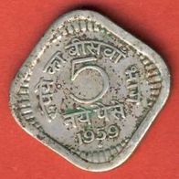 Indien 5 Paise 1959