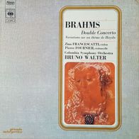 Bruno Walter/ Francescatti/ Fournier/ Columbia SO - Brahms: Double Concerto LP