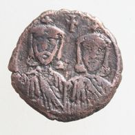 Byzanz Amorianien Antike Follis "MICHAEL II" 5,4 g.