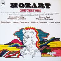 Mozart´s Greatest Hits LP Ormandy Szell Previn Gould Casadesus Entremont