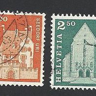 Schweiz, 1967, Mi.-Nr. 862-865, gestempelt