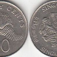 Singapur 20 Cents 1991 (m178)