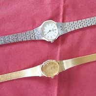 Zwei Seiko Quartz-Damen-Armbanduhren