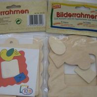 Tauben Bilderrahmen zum Anmalen mit Applikationen