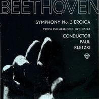 Czech Philharmonic Orchestra Paul Kletzki: Beethoven: Symphony No. 3 Eroica LP