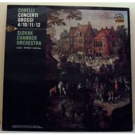 Slovak Chamber Orchestra Bohdan Warchal: Corelli: Concerti Grossi 4-10-11-12 LP