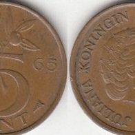 Niederlande 5 Cent 1965 (m193)