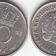 Niederlande 10 Cent 1951 (m196)