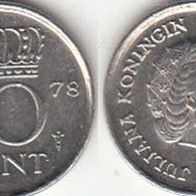 Niederlande 10 Cent 1978 (m202)
