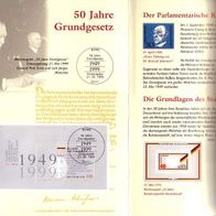 Die Bundesrepublik Deutschland feiert ihren 50. Geburtstag 6-seitiges Sonderblatt