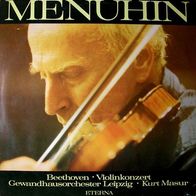 Yehudi Menuhin Kurt Masur Gewandhausorchest Leipzig - Beethoven - Konzert Für Violine