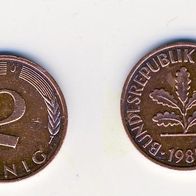 2 Pfennig 1985 J (#324)
