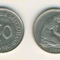 50 Pfennig 1984 F (#418)