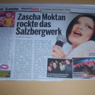 Zascha Moktan Bericht Clippings Sammlung #43