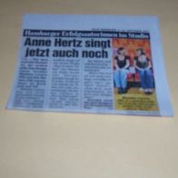 Anne Hertz Bericht Clippings Sammlung #385