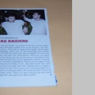 Bag Raiders Bericht Clippings Sammlung #404