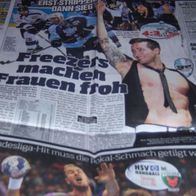 Freezers - Berliner Dream Boys Pascal Hens shirtless Bericht Clippings Sammlung #413