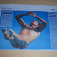 Patrick Hausding - Schwimmer shirtless Bericht Clippings Sammlung #65