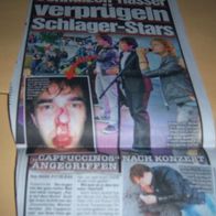 Die Cappuccinos - Schlager Bericht Clippings Sammlung #62