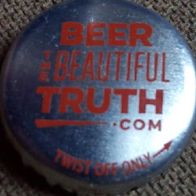 Beer Truth rot orange 2015 Bier Brauerei Kronkorken Kronenkorken aus Australien