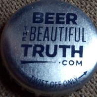 Beer Truth in schwarz silber von 2015 Bier Brauerei Kronkorken aus Australien