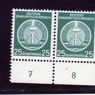 45 DDR DM Mi. Nr. 10 x Xll * *
