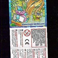 Kinder Joy Beipackzettel Kroko - Fun UN 366