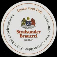 Bierdeckel Stralsunder Brauerei Stralsund Mecklenburg-Vorpommern