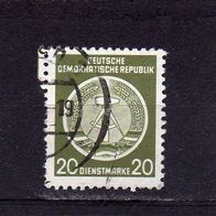 124 DDR DM Mi. Nr. 8 x X o