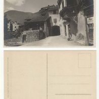 Italien 1925 - Merano - Motiva, Echte Fotografie Ansichtskarte Postkarte AK 239