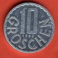 Österreich 10 Groschen 1990