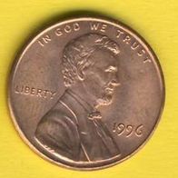 USA 1 Cent 1996