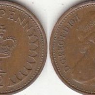 Großbritannien 1/2 New Penny 1971 (m211)