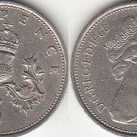 Großbritannien 5 New Pence 1968 (m220)