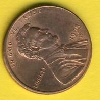 USA 1 Cent 1998 D