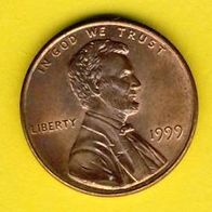USA 1 Cent 1999