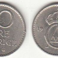 Schweden 10 Öre 1962 (m243)