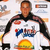AK Eishockey Michael Mayr EHC Black Wings Linz 2002 Österreich Ice hockey BWL