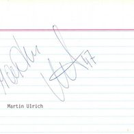 Autogramm Eishockey Michael Martin Ulrich EC Graz 99ers ATSE Adler Mannheim MERC