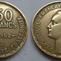 Frankreich 50 Francs 1952 ## B10